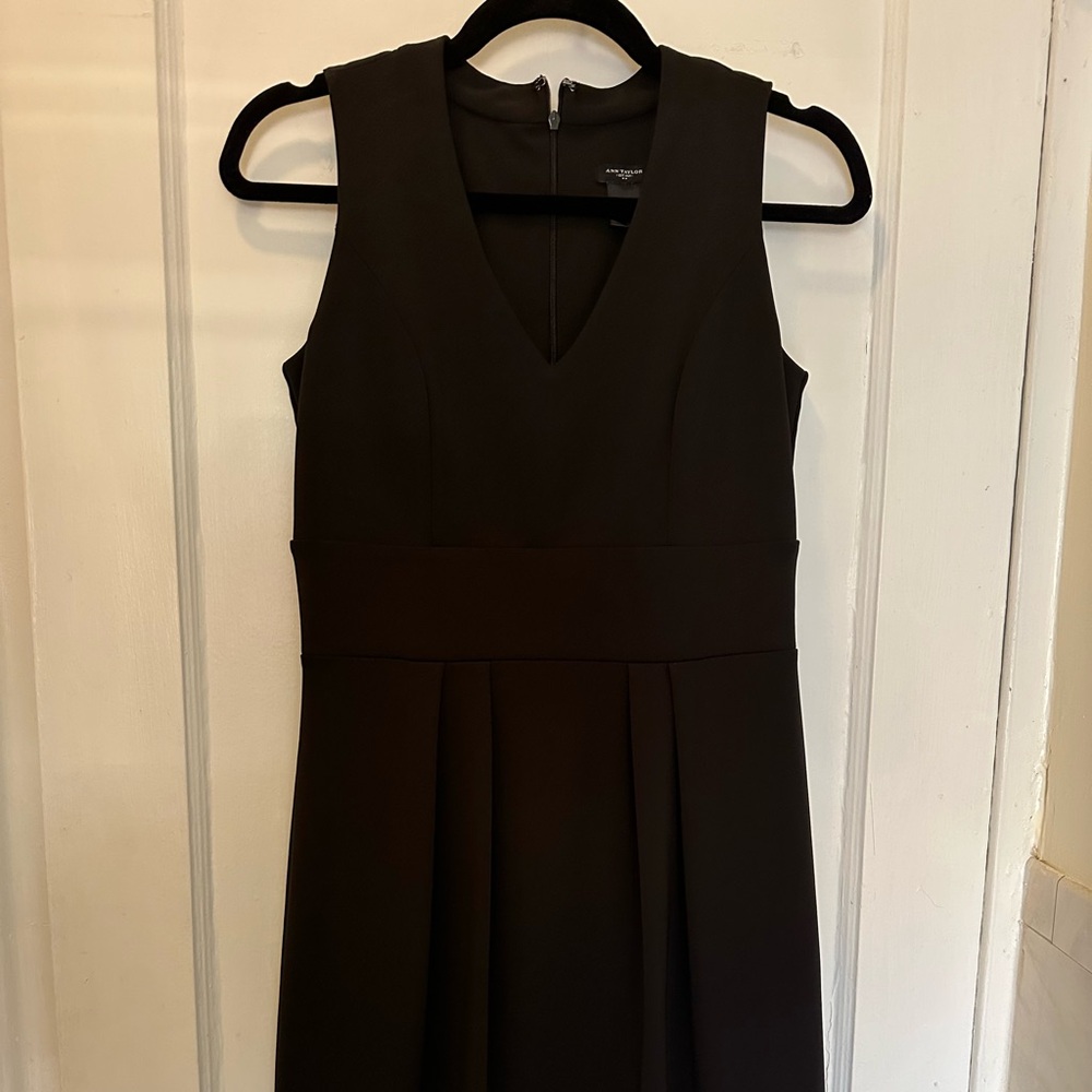 Ann Taylor professional black dress